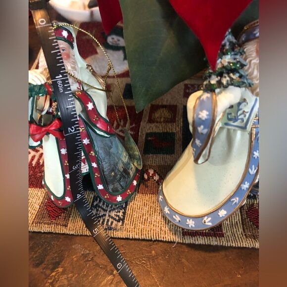 ☃️Thomas Kincaid Set of Three ornament collection from 2003. With original tags. - Picture 3 of 11